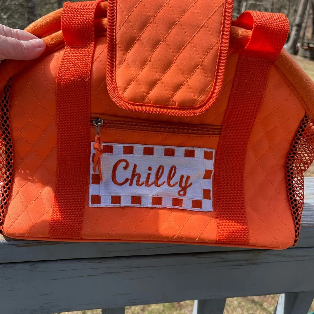 Embroidered Pet Travel/Carrying Bag